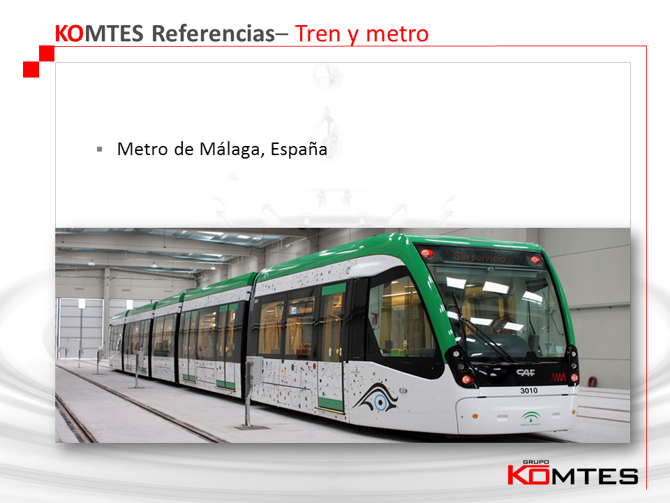 Metro de Málaga, España