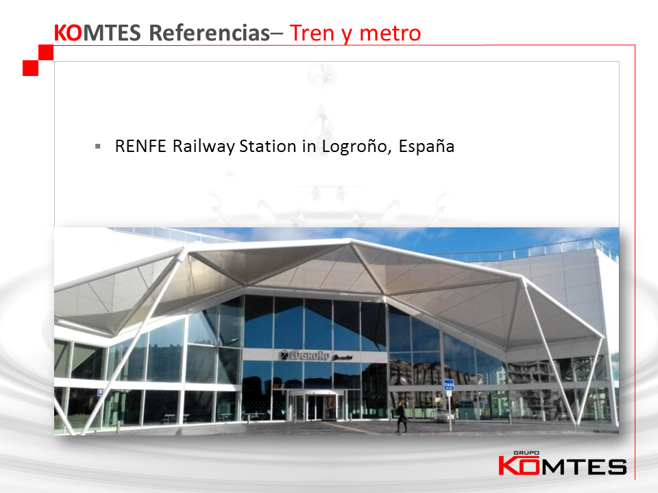 RENFE Railway Station in Logroño, España
