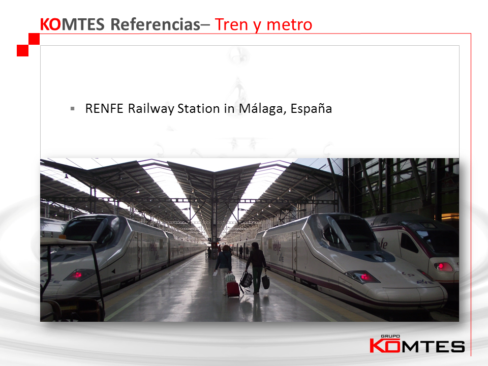 RENFE Railway Station in Málaga, España