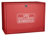 Cofre de superficie  IPF-41 rojo / Puerta ciega roja